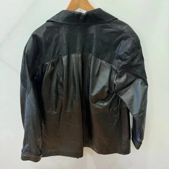 Wilson’s Leather Black Jacket - Picture 3 of 3